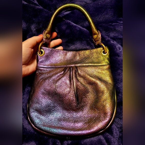 Marc Jacobs Very Rare Oil Slick Iridescent Crossbody Bag - Picture 14 of 16